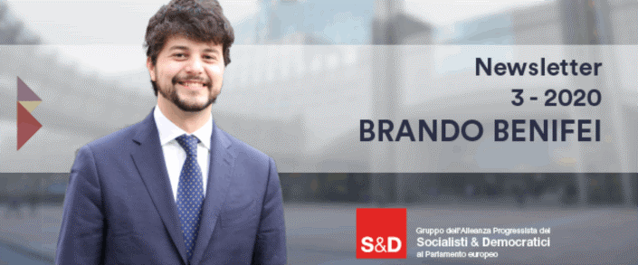 Risposta alla mail di Brando Benifei cons. Europeo-Emergenza Covid-19, Recovery Fund e Piano Ripartenza. Le risposte dell'Europa