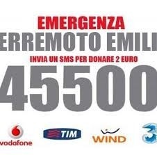 Terremoto: a caccia delle donazioni tramite sms