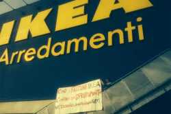 La mobilitazione contro IKEA continua e punta a vincere! Report dai presidi del 26 luglio