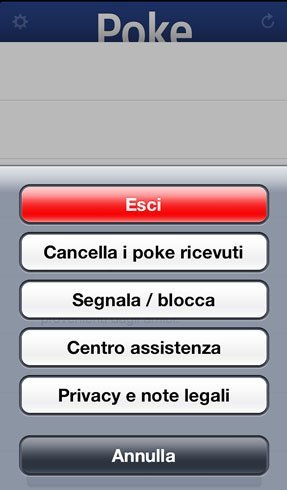 Facebook Poke per spie e amanti clandestini
