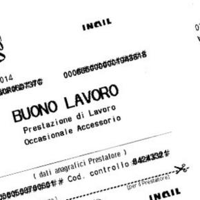 Voucher e appalti, la ritirata è tattica