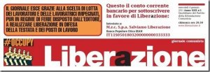 Liberazione finisce gratis in PDF, da stamparsi a casa. Se soltanto fosse in A4…