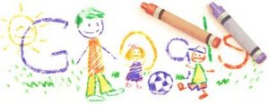 Il doodle di Google per la Festa del Papà