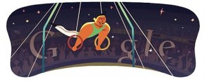 Il doodle di Google per Londra 2012 è per gli Anelli