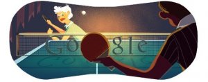 Londra 2012, il doodle di Google oggi è per il Tennis Tavolo