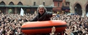 Grillo ed il successo del Movimento 5 stelle