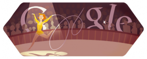 Londra 2012, il doodle è dedicato alla Ginnastica Ritmica