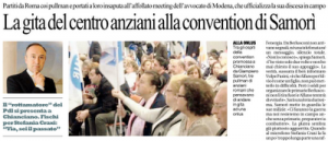 E gli anziani dissero: "Chi è Samorì?! C'hanno portato a nostra insaputa"