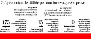Consorso "ad personam" all'Agenzia delle entrate