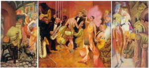 "Metropolis" di Otto Dix. Attendendo che tutto cambi. O esploda