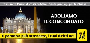 Abolire il Concordato: si può fare, si deve fare