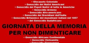 La “memoria corta” del 27 gennaio: la giornata dell'ipocrisia