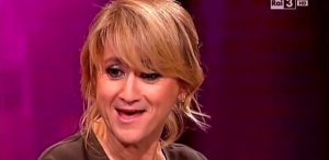 Luciana Littizzetto ieri a "Che Tempo che Fa" (10/11/2013)