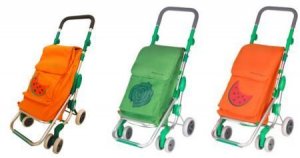 Torna di moda fare la spesa con le rotelle