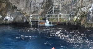 La grotta che fu azzurra