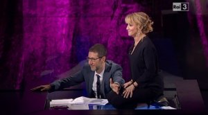 Luciana Littizzetto ieri a Che Tempo che fa (27/10/2013)