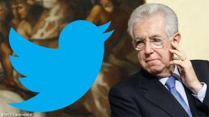 La salita di Monti su Twitter, pareri contrastanti