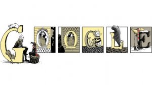 Il doodle di Google è per il fumetto gotico di Edward Gorey