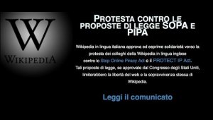 Protesta contro il SOPA, Wikipedia si oscura e il dibattito si accende