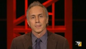 Marco Travaglio ieri sera a Servizio Pubblico (16/01/2014)