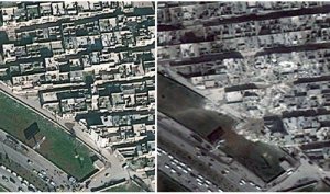 Siria: Aleppo devastata dai bombardamenti. Le immagini satellitari