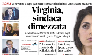Virginia Raggi e il Governo di Roma
