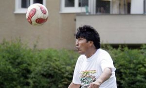 Evo Morales e la nazionalizazzione del calcio in Bolivia
