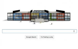 L'architettura di Mies van der Rohe nel doodle di Google