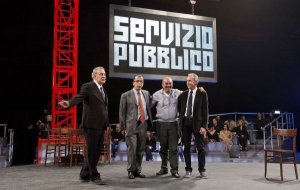 La prima puntata di Servizio Pubblico