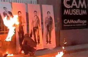 Opere bruciate al Cam. La protesta del direttore Manfredi
