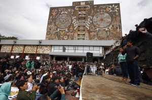 Ayotzinapa unam templete