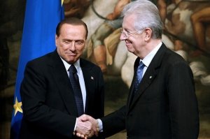 Berlusconi e Monti: il presente non dimentica il passato
