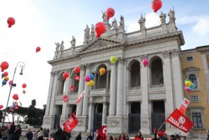 Una bella giornata di sole e di CGIL