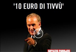 Caro Roberto, ecco perché non pago 10€ per il "Servizio Pubblico"