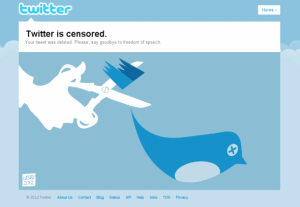 Censura: Twitter e le ali della libertà