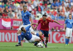 Euro 2012: i gol di Spagna-Italia