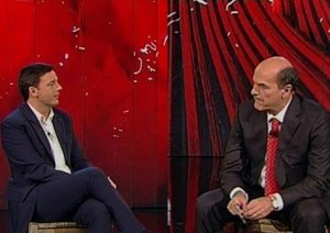 Bersani e Renzi a Che tempo che fa: profumo di niente