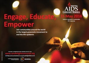 HIV. L'International Aids Candlelight Memorial a Milano