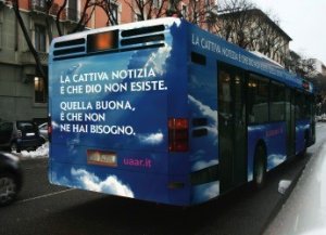 Bus atei anche a Genova