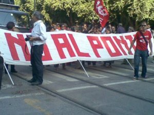 Noi che il Ponte non lo vogliamo...