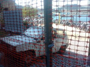 Baia. Scoperto parcheggio abusivo nella Villa confiscata alla Camorra