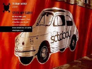 Stick My Car!!! come l'adesivo diventa arte e pubblicità.