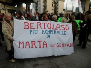 Oggi, processione antidiscarica