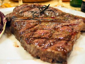 La bistecca è virile, la soia no