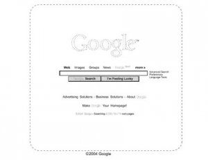 Un box di ricerca, due tasti e uno sfondo bianco: ma è Google!