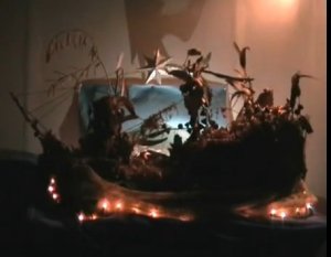Presepe sul vascello: Gesù Bambino con i migranti
