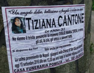 Tiziana Cantone, un'analisi diversa della vicenda