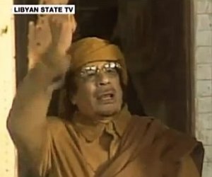 L'ultimatum video di Gheddafi