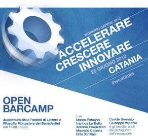 #WCatania: il meglio dell'impresa digital al BarCamp di Working Capital
