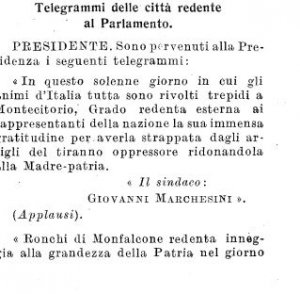 Grande Guerra: i primi telegrammi da Ronchi, Grado ed Aquileia, italiane nell'ipocrisia del nazionalismo